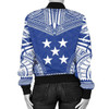 FUNSTUFFPRINT Gambier Islands Flag Polynesian Chief Women’S Bomber Jacket – Bn10 Bomber Jacket