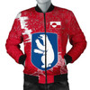 FUNSTUFFPRINT Greenland Christmas Coat Of Arms Men Bomber Jacket X Style J78 Bomber Jacket