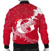FUNSTUFFPRINT Greenland Christmas Coat Of Arms Men Bomber Jacket X Style J78 Bomber Jacket