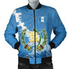 FUNSTUFFPRINT Guatemala Christmas Coat Of Arms Men Bomber Jacket X Style J78 Bomber Jacket