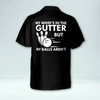Custom My Mind's in The Gutter But My Balls Aren't Vintage Bowling Hawaiian Shirt