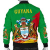 FUNSTUFFPRINT Guyana Special Men’s Bomber Jacket A7 Bomber Jacket
