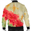 FUNSTUFFPRINT Hawaii Flower Hibiscus Bomber Jacket – AH – J4R Bomber Jacket