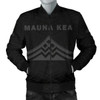 FUNSTUFFPRINT Hawaii Mauna Kea Polynesian Men’s Bomber Jacket Grey – AH – J71 Bomber Jacket