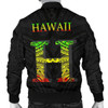 FUNSTUFFPRINT Hawaii Polynesia Men’s Bomber Jacket – BN12 Bomber Jacket