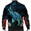 FUNSTUFFPRINT Hawaii Polynesian Honu Sea Hibiscus Bomber Jacket – AH – J4R Bomber Jacket