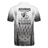 Fishing Is Like Dating Golf Men Polo Shirt, Catch A Keeper Polo Shirt, Best Fishing Shirt For Men