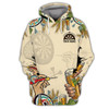 FUNSTUFFPRINT  Personalized Name Darts And Beer, That's Why I'm Here  3D Hoodie and Zip Hoodie