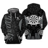 FUNSTUFFPRINT  Personalized Name Dart Board3D Hoodie and Zip Hoodie