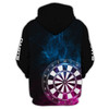 FUNSTUFFPRINT  Darts Dark  3D Hoodie and Zip Hoodie