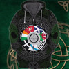 FUNSTUFFPRINT The Celtic Nations 3D Hoodie and Zip Hoodie