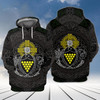 FUNSTUFFPRINT Cornwall   3D Hoodie and Zip Hoodie