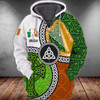 FUNSTUFFPRINT IRISH  3D Hoodie and Zip Hoodie