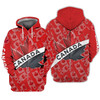FUNSTUFFPRINT Canada Maple Leaf Spider  3D Hoodie and Zip Hoodie