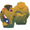 FUNSTUFFPRINT  Australia  3D Hoodie and Zip Hoodie