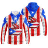 FUNSTUFFPRINT PUERTO RICO  3D Hoodie and Zip Hoodie