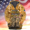 FUNSTUFFPRINT STAND FOR THE FLAG KNEEL FOR THE CROSS  3D Hoodie and Zip Hoodie