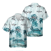 A-6 Intruder Pocket Hawaiian Shirt, Hawaiian Shirt for Men Dad Veteran, Patriot Day