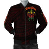 FUNSTUFFPRINT Hawaii Turtle Polynesian Bomber Jacket – Cool – AH JW Bomber Jacket