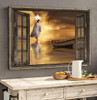 Jesus Walking On Water Canvas Wall Art - Jesus Canvas Pictures - Christian Wall Posters