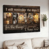 Jesus I Still Remember The Days I Prayed For The Things I Have Now Canvas Wall Art - Jesus Canvas Pictures - Christian Wall Posters