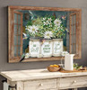 Hummingbirds And Flowers Be Still And Know That I Am God Canvas Wall Art - Christian Poster - Religious Wall Decor