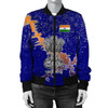 FUNSTUFFPRINT India Christmas Coat Of Arms Women Bomber Jacket X Style J78 Bomber Jacket