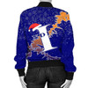 FUNSTUFFPRINT India Christmas Coat Of Arms Women Bomber Jacket X Style J78 Bomber Jacket