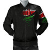 FUNSTUFFPRINTI Kenya In Me Men’s Bomber Jacket- Special Grunge Style A31 Bomber Jacket