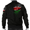 FUNSTUFFPRINTI Kenya In Me Men’s Bomber Jacket- Special Grunge Style A31 Bomber Jacket
