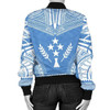 FUNSTUFFPRINTI Kosrae Flag Polynesian Chief Women’S Bomber Jacket – Bn10 Bomber Jacket