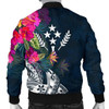 FUNSTUFFPRINTI Kosrae Men’s Bomber Jacket – Kosrae Summer Vibes – BN15 Bomber Jacket
