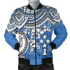 FUNSTUFFPRINTI Kosrae Polynesian Bomber Jacket (Men) – Polynesian Turtle – BN15 Bomber Jacket