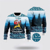 FUNSTUFFPRINT German Shepherd & Santa Wonderland Ugly Christmas Sweater For Men And Women, Gift For Christmas, Best Winter Christmas Outfit Ugly Sweater