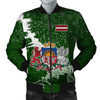 FUNSTUFFPRINTI Latvia Christmas Coat Of Arms Men Bomber Jacket X Style J78 Bomber Jacket