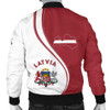 FUNSTUFFPRINTI Latvia Men’s Bomber Jacket – Generation K7 Bomber Jacket