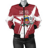 FUNSTUFFPRINTI Latvia Women’s Bomber Jacket – Latvia Pride – BN23 Bomber Jacket