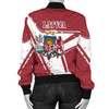 FUNSTUFFPRINTI Latvia Women’s Bomber Jacket – Latvia Pride – BN23 Bomber Jacket