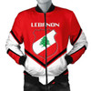 FUNSTUFFPRINTI Lebanon Coat Of Arms Men Bomber Jacket Lucian Style J5W Bomber Jacket