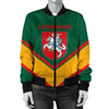 FUNSTUFFPRINTI Lebanon Coat Of Arms Women Bomber Jacket Lucian Style JW5 Bomber Jacket