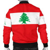 FUNSTUFFPRINTI Lebanon Men’s Bomber Jacket Original Flag A7 Bomber Jacket