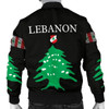 FUNSTUFFPRINTI Lebanon-United Men’s Bomber Jacket A27 Bomber Jacket