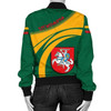 FUNSTUFFPRINTI Lithuania Coat Of Arms Women Bomber Jacketticket Bomber Jacket