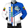 FUNSTUFFPRINTI Lithuania Men’s Bomber Jacket Vytis Lietuva K4 Bomber Jacket