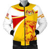 FUNSTUFFPRINTI Malaysia Bomber Jacket, Malaysia Round Coat Of Arms Lion Men A10 Bomber Jacket