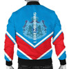 FUNSTUFFPRINTI Luxembourg Coat Of Arms Men Bomber Jacket Lucian Style J5W Bomber Jacket