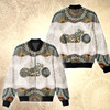 FUNSTUFFPRINTI Mandala motorcycle 3D All Over Printed Shirt, Sweatshirt, Hoodie, Bomber Jacketize S – 5XL Bomber Jacket