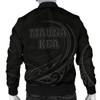 FUNSTUFFPRINTI Mauna Kea Polynesian Men√¢‚Ç¨‚Ñ¢s Bomber Jacket – Gray – Frida Style – AH J9 Bomber Jacket