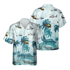 Airbus H-160 Pocket Hawaiian Shirt, Hawaiian Shirt for Men Dad Veteran, Patriot Day