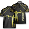 Custom Personalized Archery In My Heart Shooter Archery Jersey Zipper Shirt